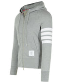 Thom Browne Grey Cotton Sweatshirt