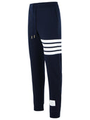 Thom Browne Jogger' Blue Cotton Pants
