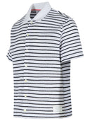 Thom Browne Navy Cotton Polo 셔츠
