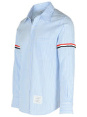 Thom Browne 'Armband' Light Blue Cotton Shirt