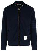 Thom Browne 'Funnel' Navy Cotton Jacket