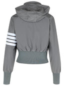 Thom Browne Grey Poliester Kurtka