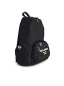 Mochila de mezcla de nylon negro de Dolce & Gabbana