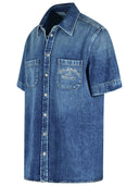Dolce & Gabbana Blue Denim Shirt