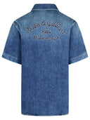 Dolce & Gabbana Blue Denim Shirt