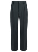 Dolce & Gabbana Grey Virgin Wool Trousers