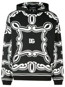 Dolce & Gabbana Black Cotton Sweatshirt