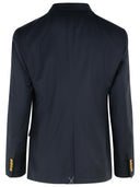 Dolce & Gabbana Blue Virgin Wool Blazer