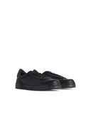 Dolce & Gabbana 'Portofino' Black Lear Sneakers