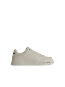 Dolce & Gabbana 'Portofino' White Lear Sneakers