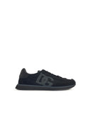 Dolce & Gabbana 'Cushion' Black Lear Blend Sneakers