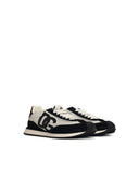 Dolce & Gabbana 'Cushion' White Lear Blend Sneakers