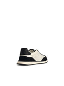 Dolce & Gabbana 'Cushion' White Lear Blend Sneakers