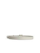 Dolce & Gabbana White Lear Belt