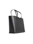 Dolce & Gabbana Black Lear Shopping Bag