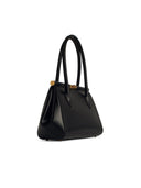 Dolce & Gabbana 'New Sicily' Black Lear Bag