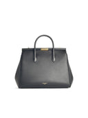 Dolce & Gabbana "Nuova Sicilia" Black Lear Bag