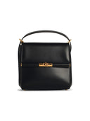 Dolce & Gabbana 'New Sicily' Black Lear Crossbody Bolse