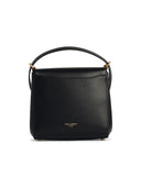 Dolce & Gabbana 'New Sicily' Black Lear Crossbody Bolse