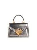 Dolce & Gabbana 'Devotion' Silver Lear Bag