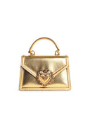 Dolce & Gabbana 'Devotion' Gold Lear Bag