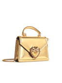 Dolce & Gabbana 'Devotion' Gold Lear Bag