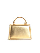 Dolce & Gabbana 'Devotion' Gold Lear Bag