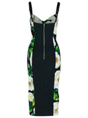 Dolce & Gabbana 'Gardenia' Dress In Black Polyamide Blend