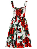 Dolce & Gabbana Red Cotton Dress