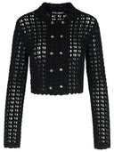 Dolce & Gabbana Black Virgin Wool Jacket