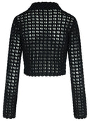 Dolce & Gabbana Black Virgin Wool Jacket