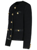 Dolce & Gabbana Black Wool Blend Jacket