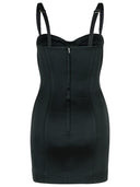 Dolce & Gabbana Dress In Black Acetate Blend