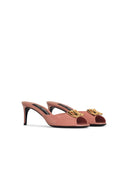 Dolce & Gabbana Pink Lear Sandals