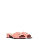 Dolce & Gabbana Pink Lear Slippers