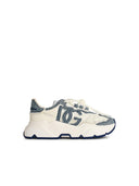 Dolce & Gabbana 'Daymaster' White Nylon Blend Sneakers