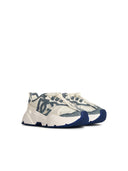 Dolce & Gabbana 'Daymaster' White Nylon Blend Sneakers