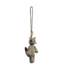 Burberry 'Foxy' Beige Polyamide Keyring