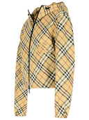 Burberry 'Check' Beige Polyamide Down Jacket