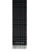 Burberry 'Mu Giant' Grey Cashmere Scarf