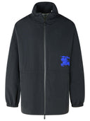 Burberry schwarzes Polyamid Regenmantel