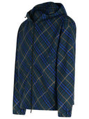 Burberry 'Check' Navy Nylon Jacket