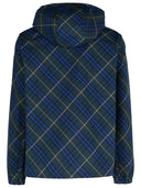Burberry 'Check' Navy Nylon Jacket