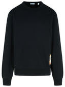 Burberry Black Cotton Sweatshirt