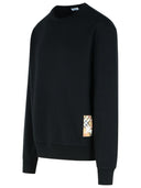 Burberry Black Cotton Sweatshirt