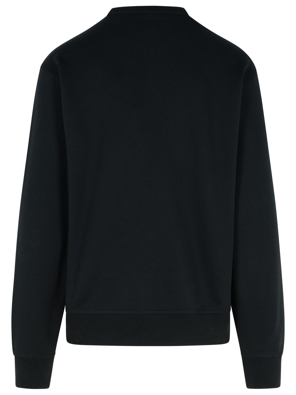 Burberry Black Cotton Sweatshirt
