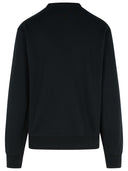 Burberry Black Cotton Sweatshirt