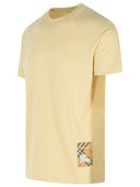 Burberry Cream Cotton T Shirt