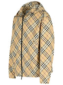 Burberry 'Check' Ivory Nylon Jacket