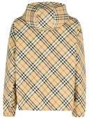 Burberry 'Check' Ivory Nylon Jacket